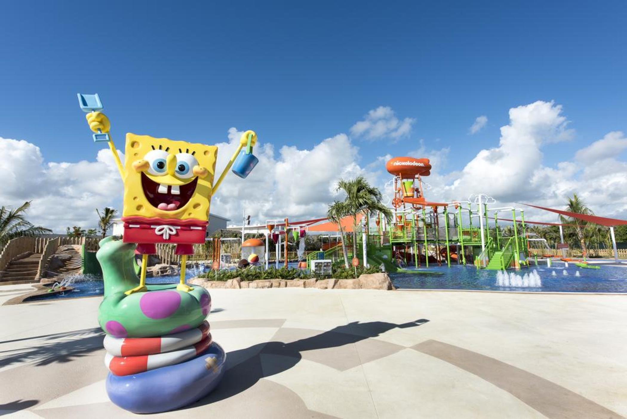 Nickelodeon Hotels & Resorts Punta Cana Zewnętrze zdjęcie SpongeBob SquarePants at the water park