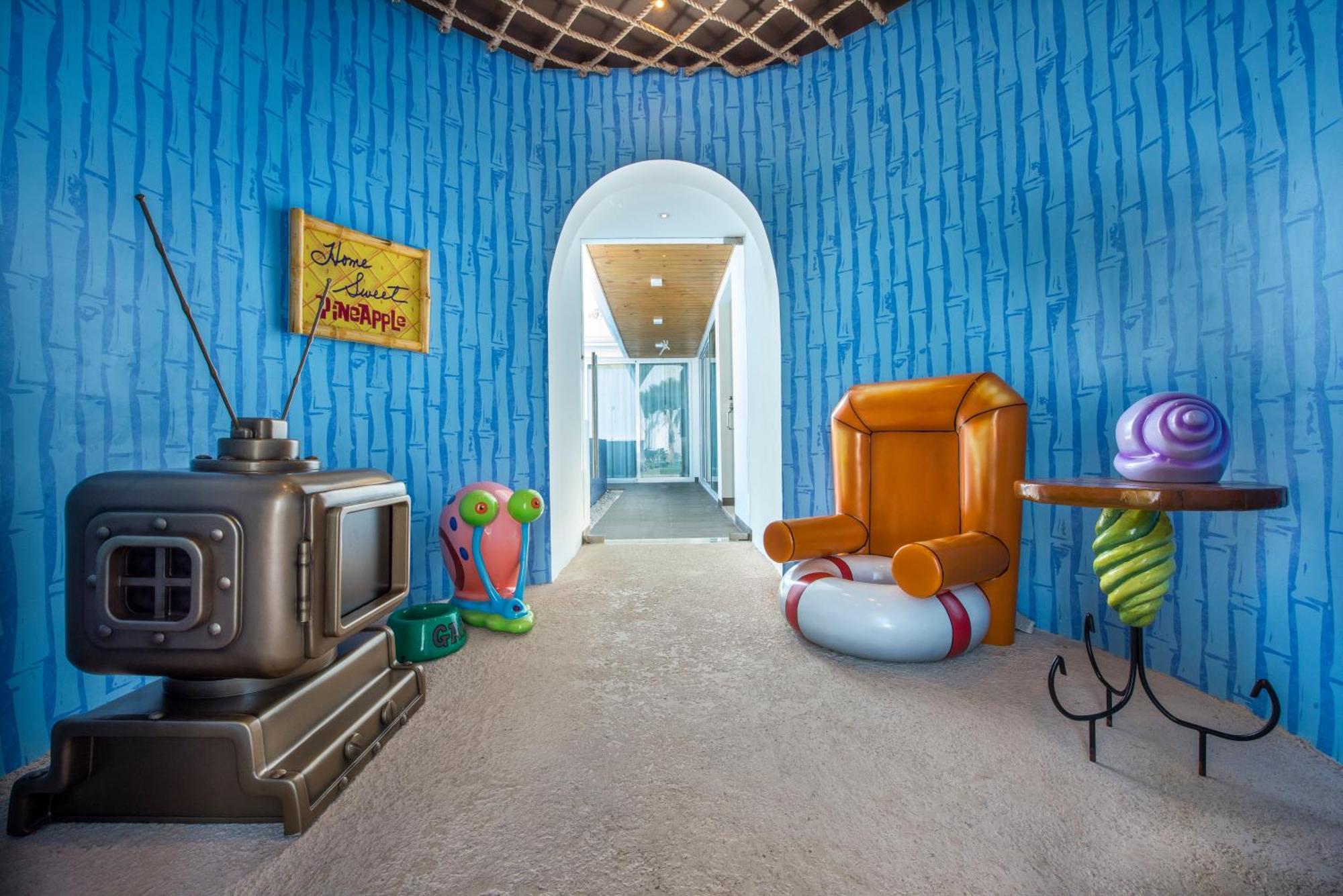 Nickelodeon Hotels & Resorts Punta Cana Zewnętrze zdjęcie The interior of the SpongeBob Suite